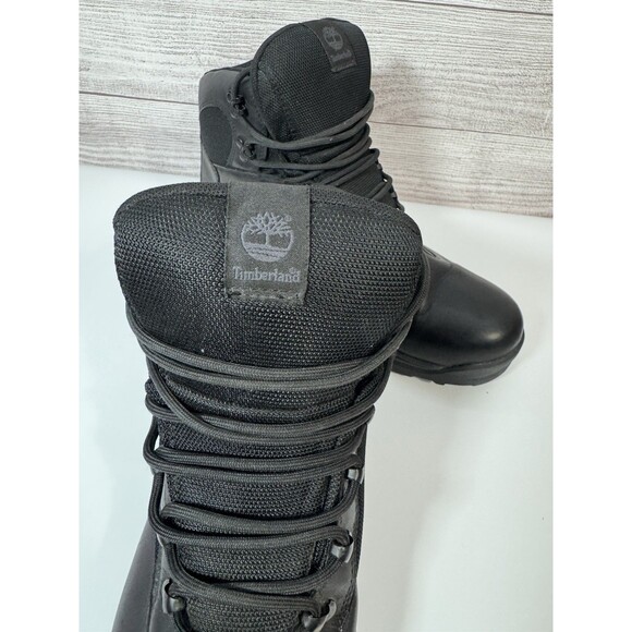 WATERPROOF Timberland Chocorua Trail Mid hiker black full boots SIZE 13 - Picture 12 of 16